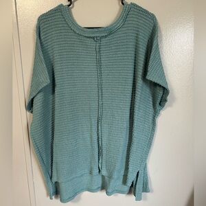 Zenana top blue 1x/2x